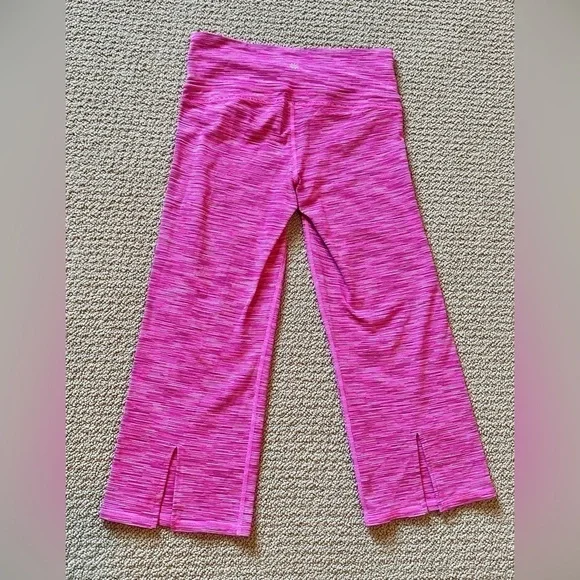 Athleta Power Up leggings, space dye pink - Picture 5 of 9